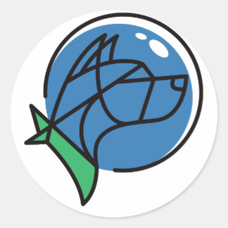 Rond Sticker EvE-Scout