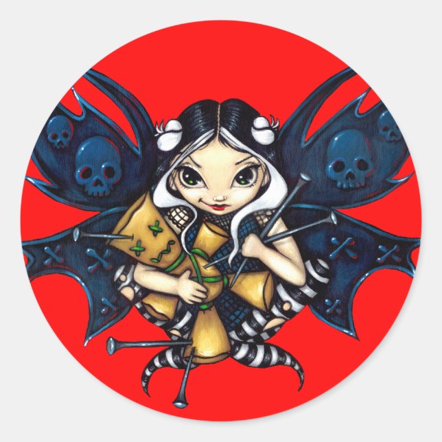 Rond Sticker "Fairy Voodoo" (Devant)