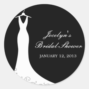 Rond Sticker Favor Gown Couture (Noir)