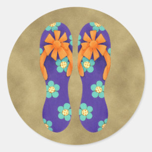 Rond Sticker floral à vis