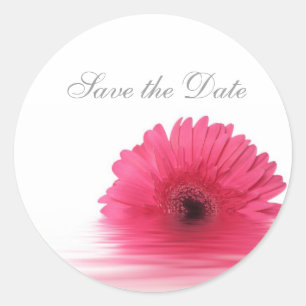 Rond Sticker floral personnalisé