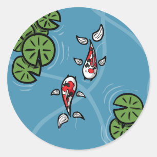 Rond Sticker Fuku et Heiwa