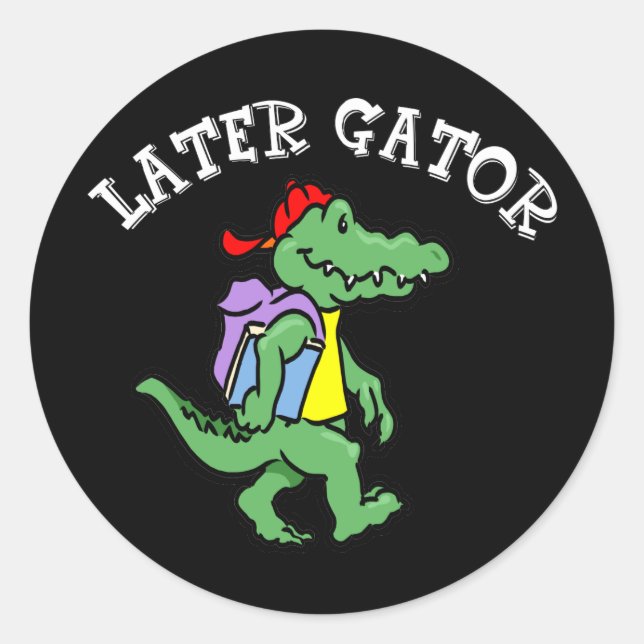 Rond Sticker Gator (Devant)