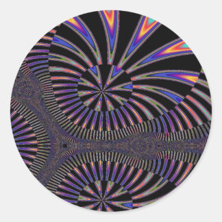 Rond Sticker Grand Finale Fireworks