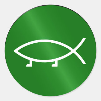 Rond Sticker graphique de l'évolution