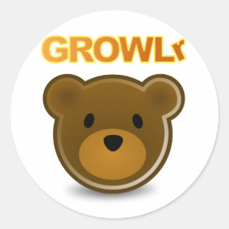 Rond Sticker GROWLr