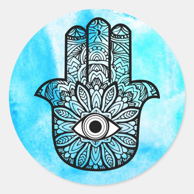 Rond Sticker Hamsa (Devant)