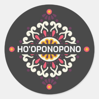 Rond Sticker Ho’oponopono