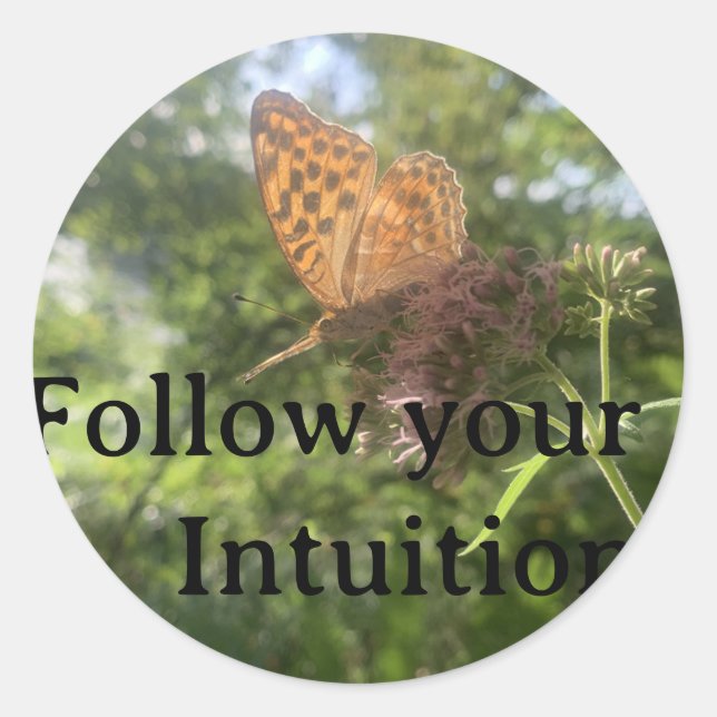 Rond Sticker Intuition (Devant)