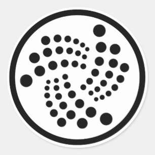 Rond Sticker IOTA
