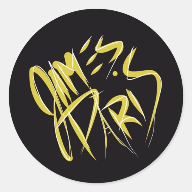 Rond Sticker James Paris (Devant)