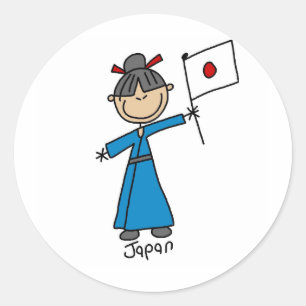Rond Sticker japonais