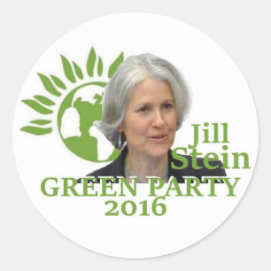 Rond Sticker Jill STEIN 2016