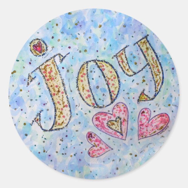 Rond Sticker "Joy" (Devant)