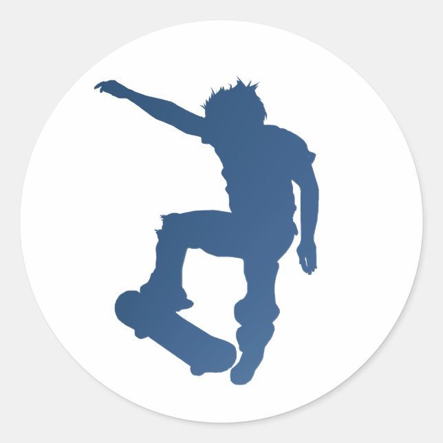 Rond Sticker KICKFLIP (Devant)