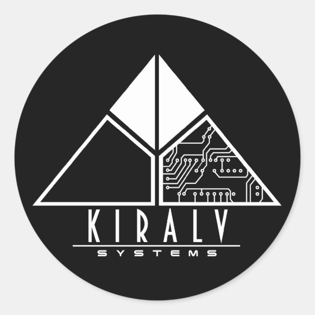 Rond Sticker Kiralv Systems (Devant)