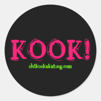 Rond Sticker Kook