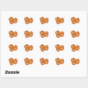 Rond Sticker Latke