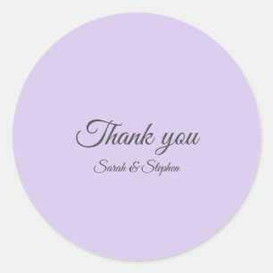 Rond Sticker Lavender numérique