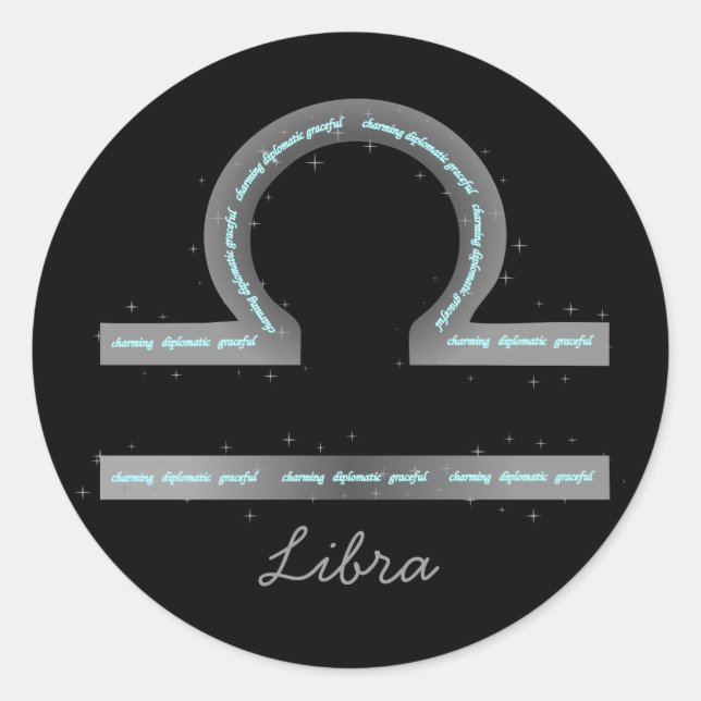 Rond Sticker Libra (Devant)