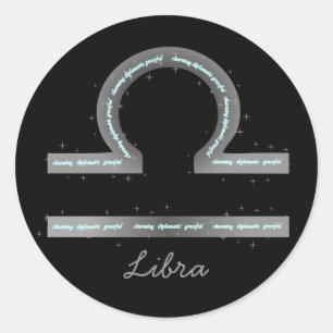 Rond Sticker Libra