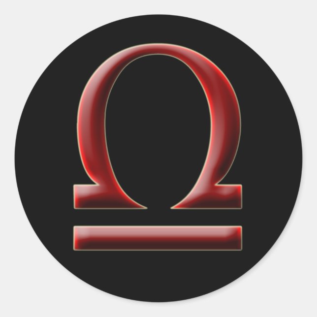 Rond Sticker Libra #2 (Devant)