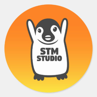ROND STICKER LOGO DE STM
