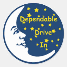 Sticker Logo Disque Fiable