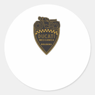 Rond Sticker Logo Ducati3