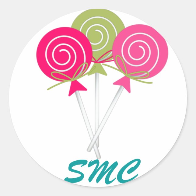 Rond Sticker Lollipop - SRF (Devant)