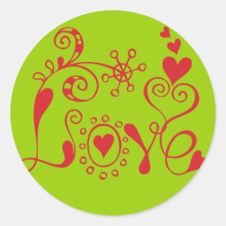 Rond Sticker Love Reward