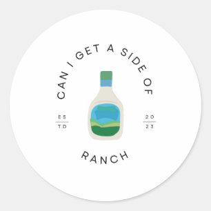 Rond Sticker Lover Ranch Dressing