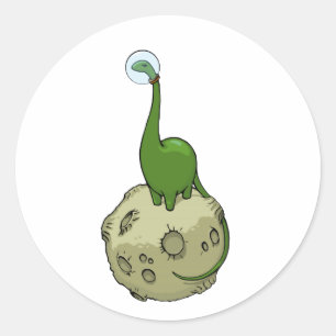 Rond Sticker Luna Dino