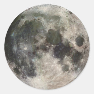Rond Sticker Lune