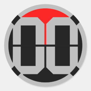 Rond Sticker LvL 00 1,5 Pouce