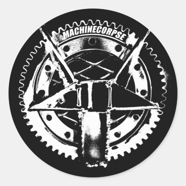 ROND STICKER MACHINECORPSE 3" (Devant)