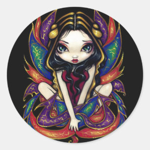 Rond Sticker "Magnificent Wings"