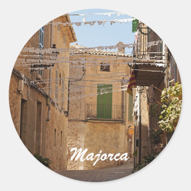 Rond Sticker Majorque (Devant)