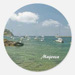 Rond Sticker Majorque
