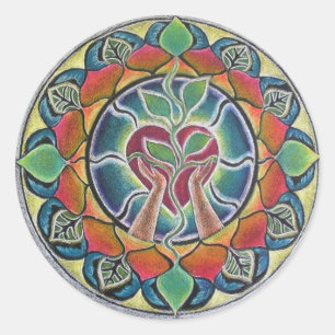 Rond Sticker Mandala