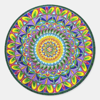 Rond Sticker Mandala #2