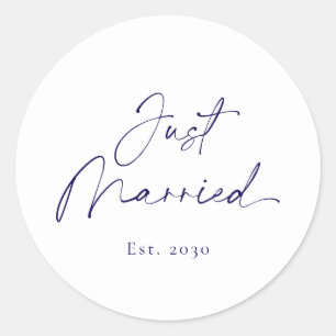 Rond Sticker Mariage marié