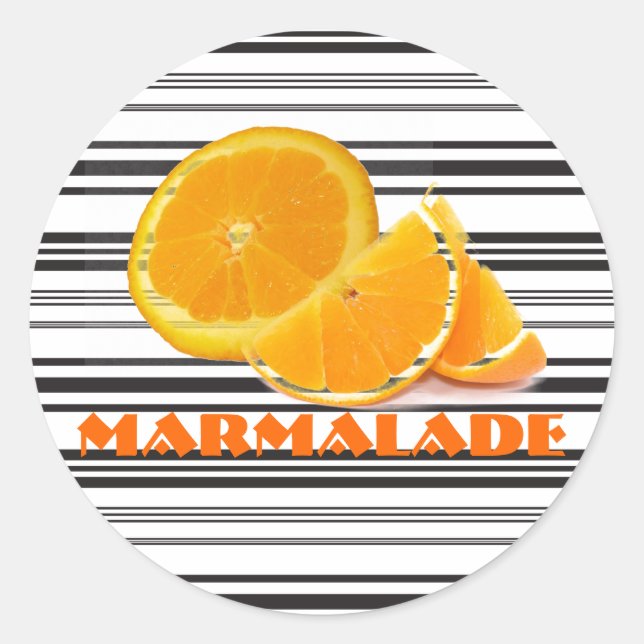 Rond Sticker Marmalade (Devant)