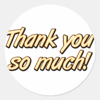 Rond Sticker Merci