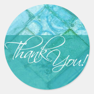 Rond Sticker Merci (Fiesta)