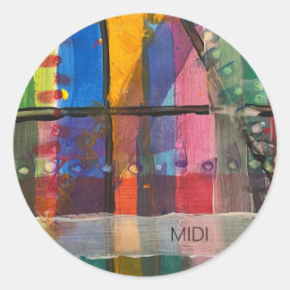 Rond Sticker MIDI