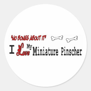 Rond Sticker Miniature (I Love)