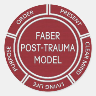 Rond Sticker modèle post-trauma Faber