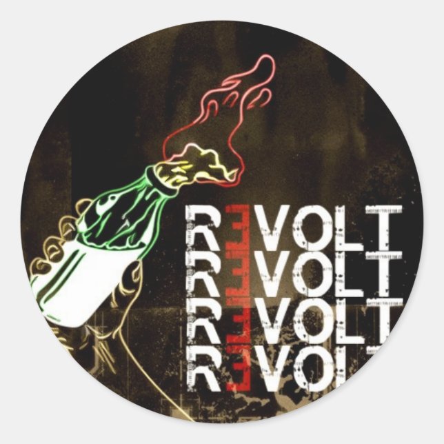 Rond Sticker Molotov (Devant)