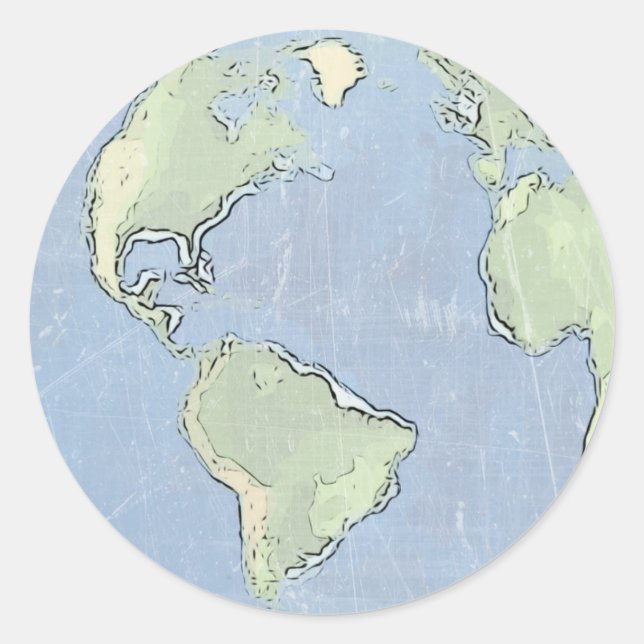 Rond Sticker Mondial (Devant)